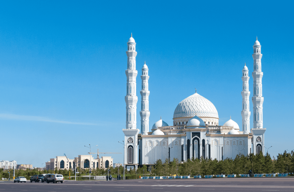 Hazrat Sultan Mosque, Nur-Sultan (Astana), Kazakhstan