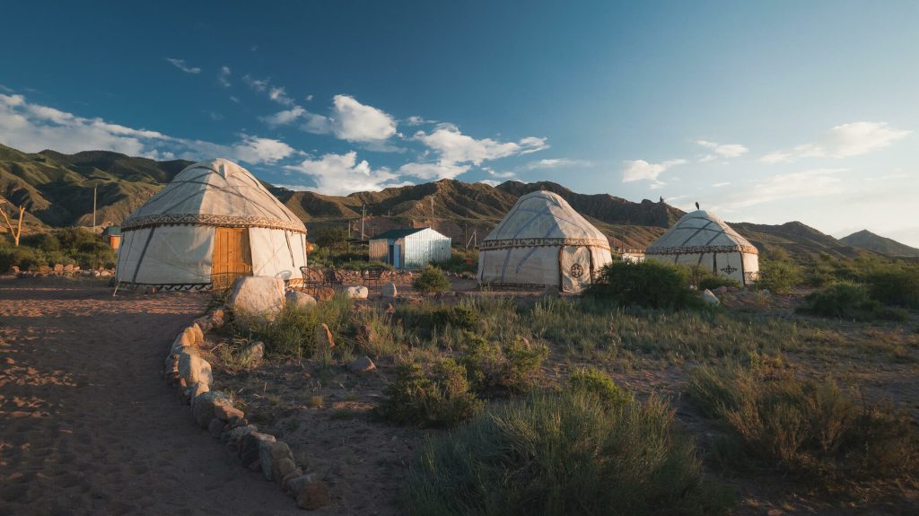 Staying in a Traditional Yurt by Lake Issyk-Kul